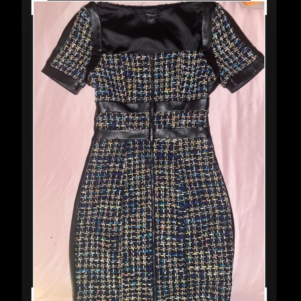 Marciano Knitted Black Dress